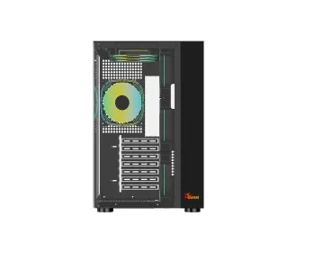 PC Power PP-H40 V2 BK ICEBERG V2 Black Desktop Gaming Casing