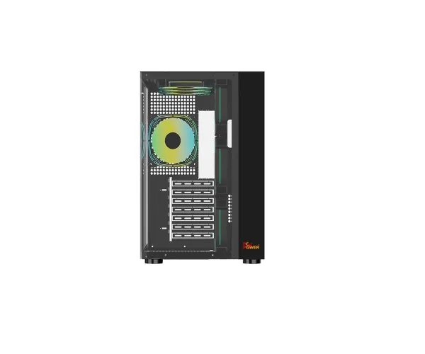 PC Power PP-H40 V2 BK ICEBERG V2 Black Desktop Gaming Casing