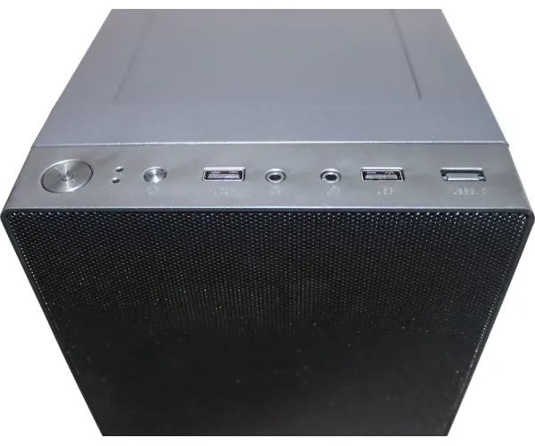 PC Power PP-X2601 BK Micro ATX Spider Web Mesh Computer Case