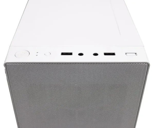PC Power PP-X2601 WH Micro Atx Spider Web Mesh Computer Case