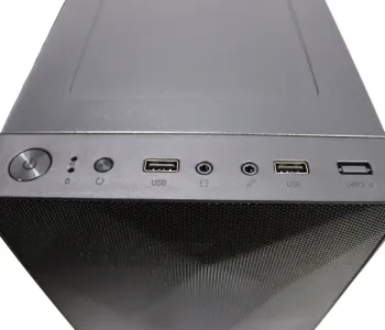 PC Power PP-X2603 BK Micro-Atx Shattered Web Mesh Computer Case