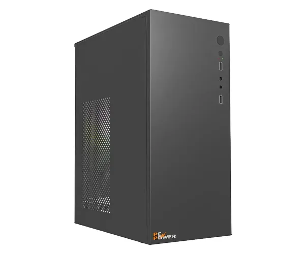 PC Power Pro Box V6 BK Desktop Casing with Power Supply