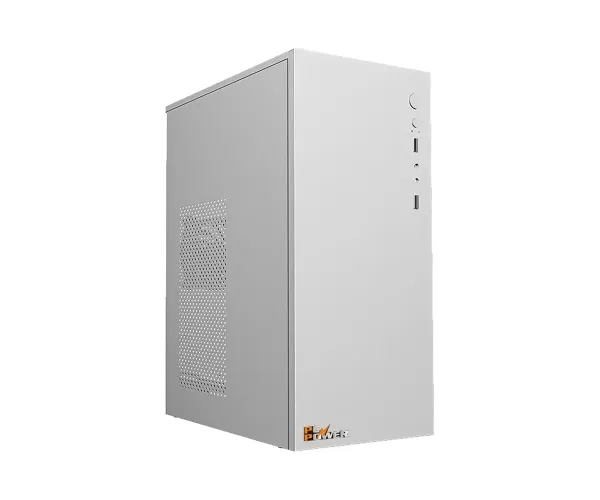 PC Power Pro Box V6 WH Desktop Casing with Power Supply