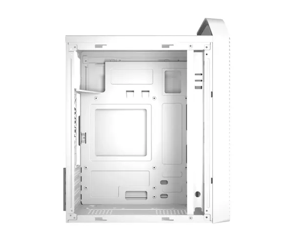 PC Power Pro Case V1 WH Desktop Casing with Power Supply