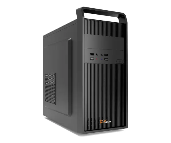 PC Power Pro Case V3 BK Desktop Casing with Power Supply