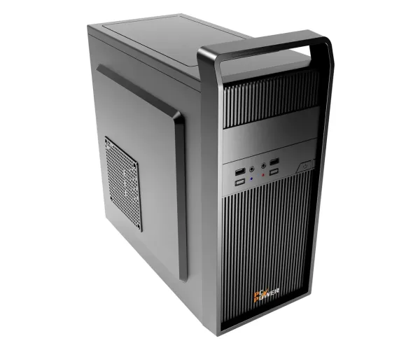 PC Power Pro Case V3 BK Desktop Casing with Power Supply