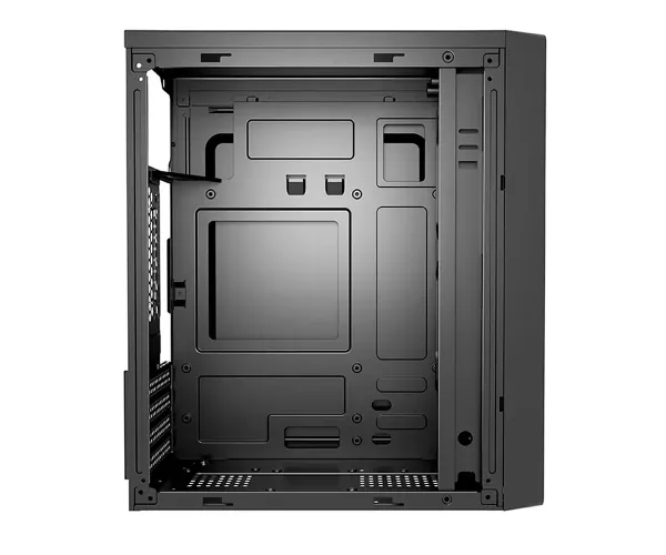 PC Power Pro Case V3 BK Desktop Casing with Power Supply