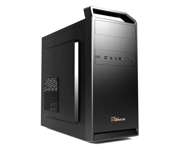 PC Power Pro Case V4 BK Desktop Casing with Power Supply