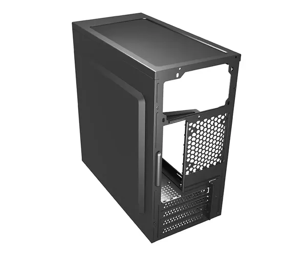 PC Power Pro Case V4 BK Desktop Casing with Power Supply