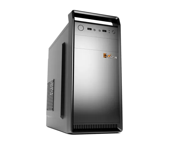 PC Power Pro Case V5 BK Desktop Casing with Power Supply