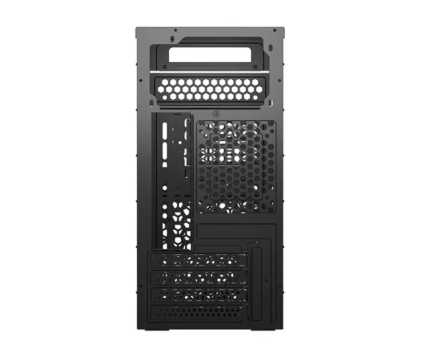 PC Power Pro Case V5 BK Desktop Casing with Power Supply