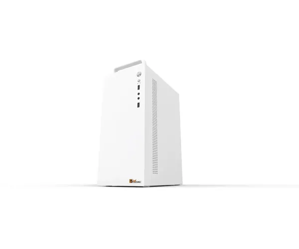 PC Power Pro Case V6 WH Desktop Casing with Power Supply