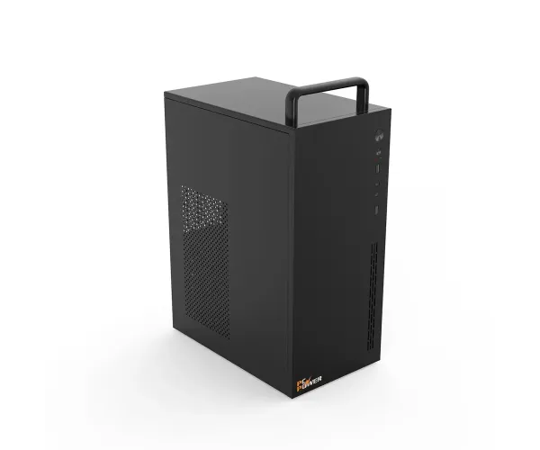PC Power Pro Case V7 BK Desktop Casing with Power Supply