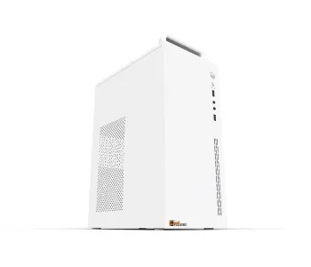 PC Power Pro Case V7 WH Desktop Casing with Power Supply