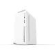 PC Power Pro Case V7 WH Desktop Casing with Power Supply