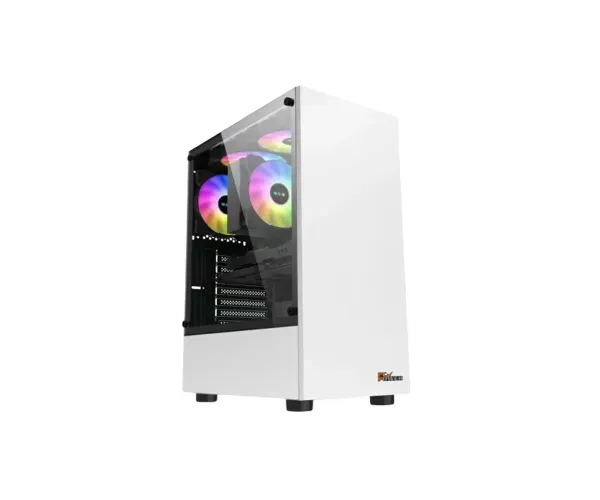PC POWER SNOW MAN PG-100 WH ARGB ATX GAMING CASE