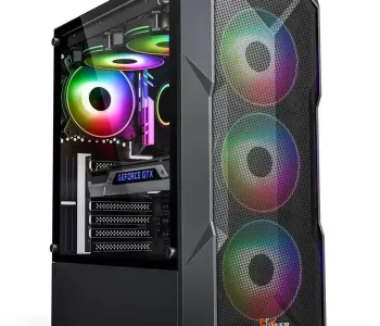 Pc Power PP-GC2301 BK Casing With 4 FANS and 550W PSU