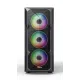 Pc Power PP-GC2301 BK Casing With 4 FANS and 550W PSU