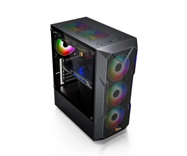 Pc Power PP-GC2301 BK Casing With 4 FANS and 550W PSU