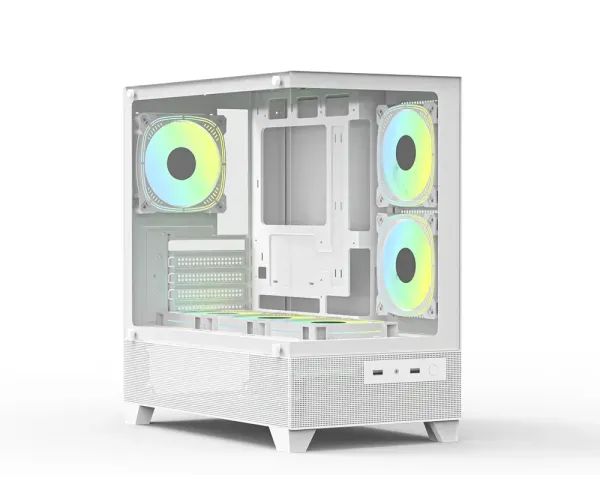 PC POWER SEA VIEW V2 WH ATX GAMING CASING 