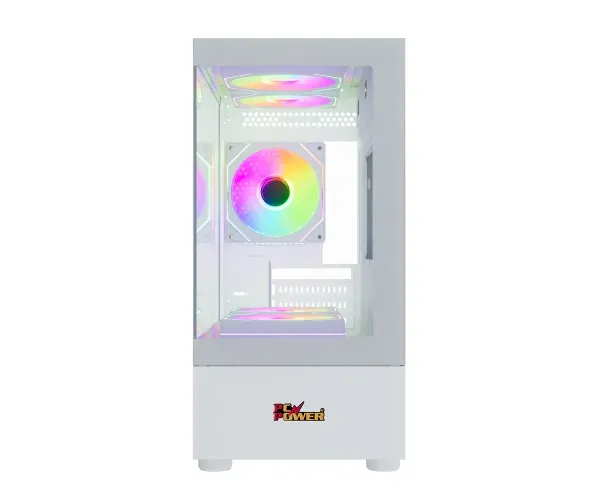 PC POWER SKYVIEW V2 WH Casing With 3 FANS 