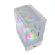 PC POWER SKYVIEW V2 WH Casing With 3 FANS 