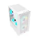 PC POWER WHITE FLOW MESH X2 GAMING CASING WH WITH PSU