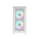 PC POWER WHITE FLOW MESH X2 GAMING CASING WH WITH PSU