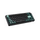 PC Power K68 TRI-MODE Keyboard (Keycap Black, Green, Cyan) 