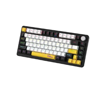 PC Power K82 RGB Mechanical Keyboard (Black Yellow)