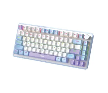 PC Power K82 RGB Mechanical Keyboard (Blue Purple)