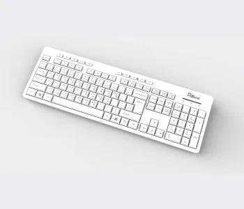 PC Power 602 Office Keyboard White