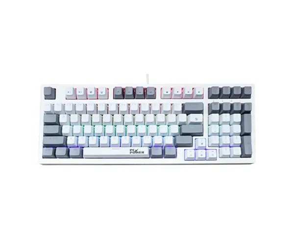 PC POWER K98 WH Gaming RGB Mechanical Keyboard