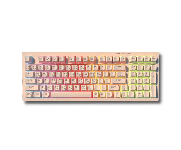 PC Power Silent-98 Sunset Gaming Wired Keyboard