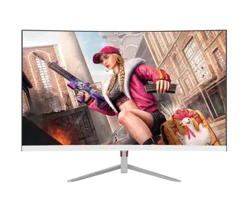 PC Power PCG24F180CW 23.8 Inch White Curved Gaming Monitor