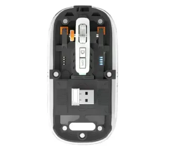 PC Power PGM-P4 BK Transparent Bluetooth Mouse