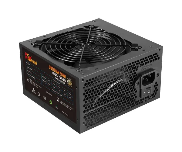 PC Power OBSIDIAN 350W Non-Modular Power Supply