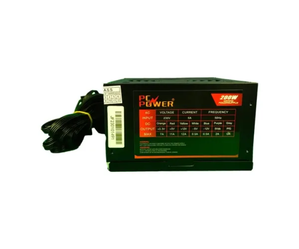 Pc Power PP-200W 200W Non Modular Power Supply 