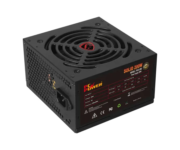 PC Power SOLID 200W Non-Modular Power Supply
