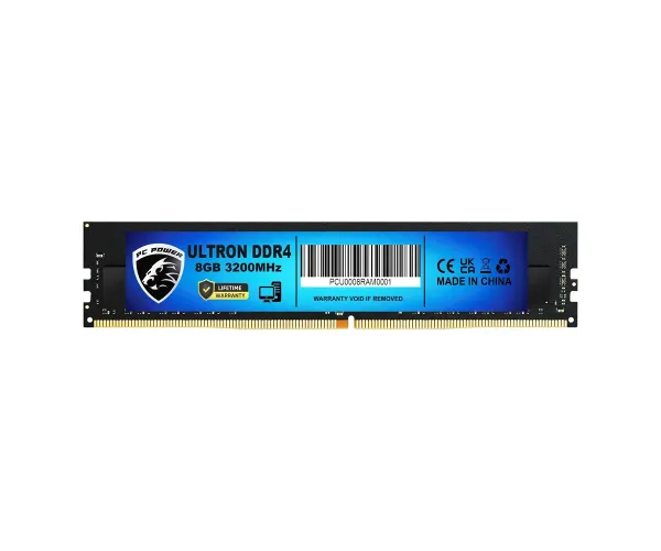 PC Power Ultron DDR4 3200MHz 8GB Desktop RAM