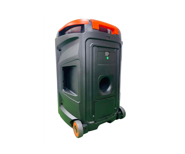 PC POWER TTD-8804 PORTABLE TROLLY SPEAKER (USB/SD, BT, 2 WIRELESS MIC, REMOTE, FM, RGB LIGHT)