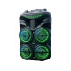 PC POWER TTD-8804 PORTABLE TROLLY SPEAKER (USB/SD, BT, 2 WIRELESS MIC, REMOTE, FM, RGB LIGHT)