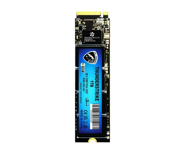 PC Power Thunderstrike 1TB NVMe M.2 2280 PCIe Gen3x4 SSD