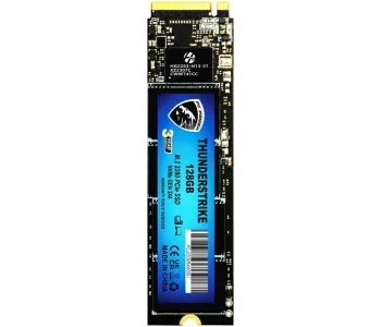 PC Power Thunderstrike 128GB NVMe M.2 2280 PCIe Gen3x4 SSD