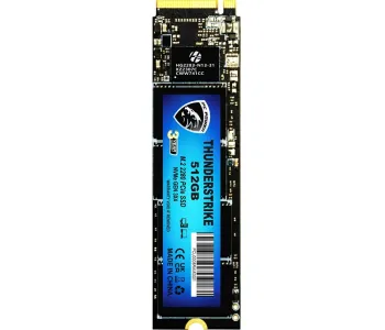 PC Power Thunderstrike 512GB NVMe M.2 2280 PCIe Gen3x4 SSD
