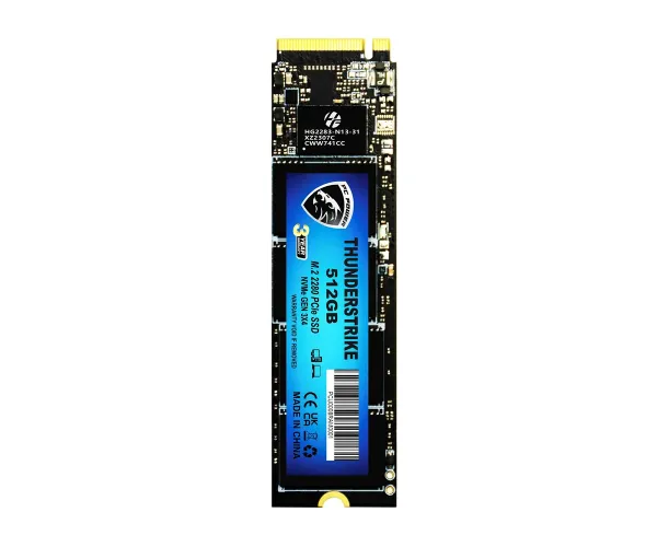 PC Power Thunderstrike 512GB NVMe M.2 2280 PCIe Gen3x4 SSD