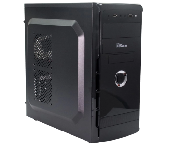 PC Power 180B-2Ux3.0 Mid-Tower ATX Desktop Casing
