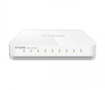 D-Link DGS-1008A 8-Port Gigabit Easy Desktop Switch