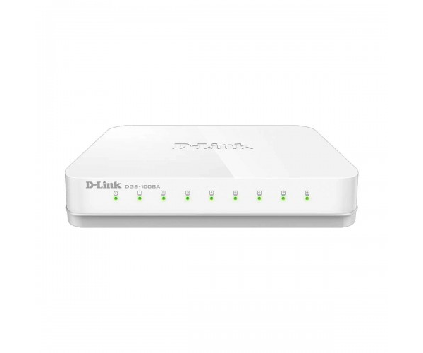 D-Link DGS-1008A 8-Port Gigabit Easy Desktop Switch